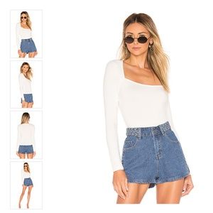 NWT Revolve superdown Tova Jersey Top